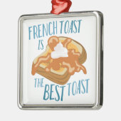 Beste toast metalen ornament (Links)