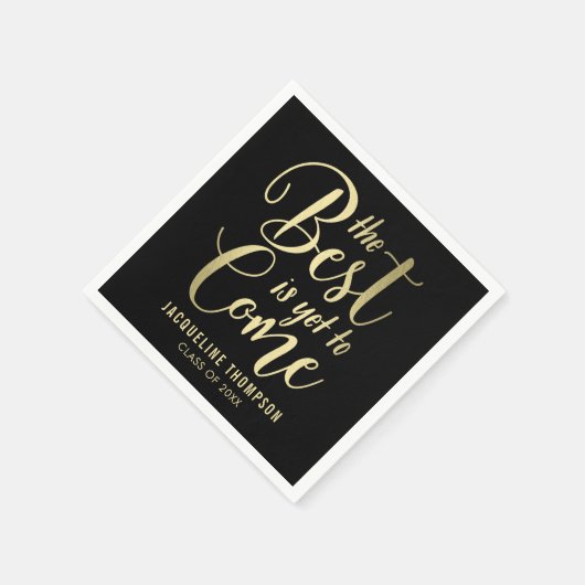 Beste toekomstige afstudeerfeest servetten (Hoek)