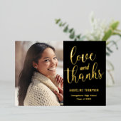 Beste toekomstige echte Folie Afstuderen Hartelijk Uitnodiging (Staand Voorkant)