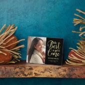 Beste toekomstige EDITABLE-KLEUR-Afstuderen Plaque Fotoplaat (Zijkant)