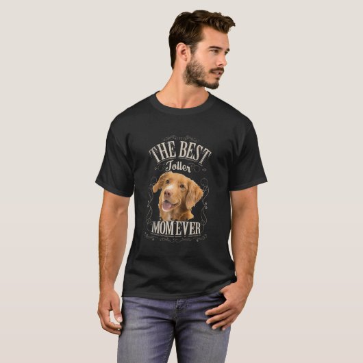 Beste Toller Moeder Ooit Nova Scotia Duck Tolling  T-shirt (Voorkant volledig)