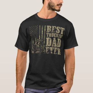 Beste Truckende Papa Ooit Voor Een Vrachtwagenchau T-shirt