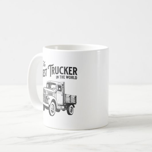 Beste Trucker Mok (Voorkant links)