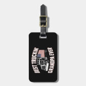 Beste Truckin' Opa Ooit Bagagelabel (Voorkant verticaal)