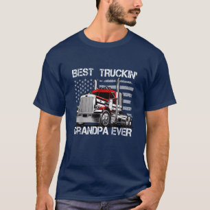 Beste Truckin' Opa Ooit T-shirt
