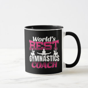 Beste turncoach voor meisjes ter wereld mok