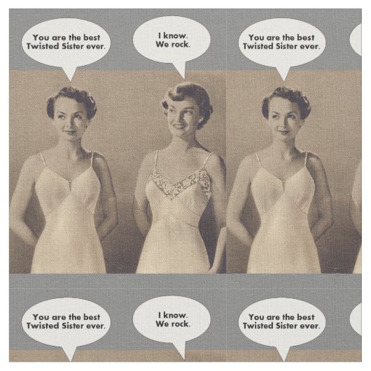 Beste Twisted Sister Stof (Close Up)