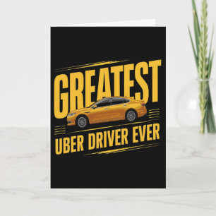 Beste Uber-chauffeur ooit Vaderdag 1 Kaart