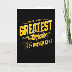 Beste Uber-chauffeur ooit Vaderdag 2 Kaart