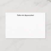 Beste Uber Driver Ride Hailing Visitekaartjes (Achterkant)