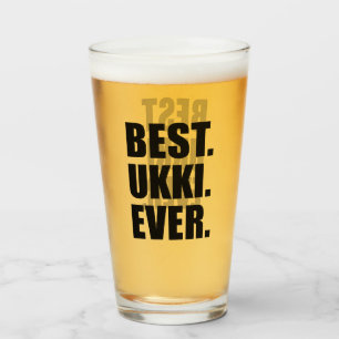Beste Ukki ooit Finse grootvader Glas