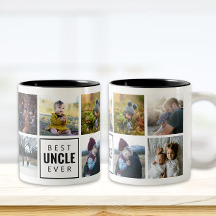 Beste UNCLE ooit aangepaste foto Mok