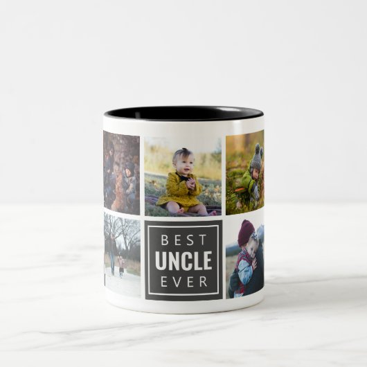 Beste UNCLE ooit aangepaste foto Mok (Center)