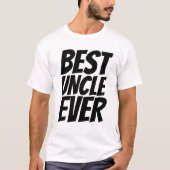 BESTE UNCLE OOIT T-shirts (Voorkant)