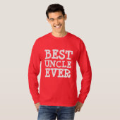 BESTE UNCLE OOIT T-shirts (Voorkant volledig)