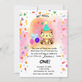 Beste unieke wilde uitnodiging