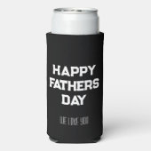 Beste vader aangepaste minimalistische vader dag c (Seltzer Achterkant)