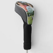 Beste vader beter dan Par Photo Collage Driver Golfheadcover (Schuin)