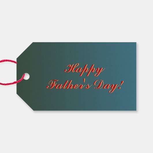 Beste vader cadeaulabel (Achterkant Horizontaal)