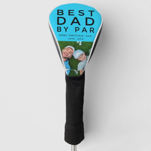 Beste vader door foto Golf Golfheadcover (Voorkant)