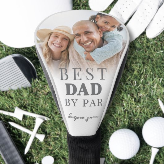 Beste vader door Par Foto Vader Golfheadcover