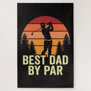Beste Vader Door Par Vintage Golf Legpuzzel