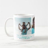 Beste vader | Driehandgeschreven fotocollage Koffiemok (Links)