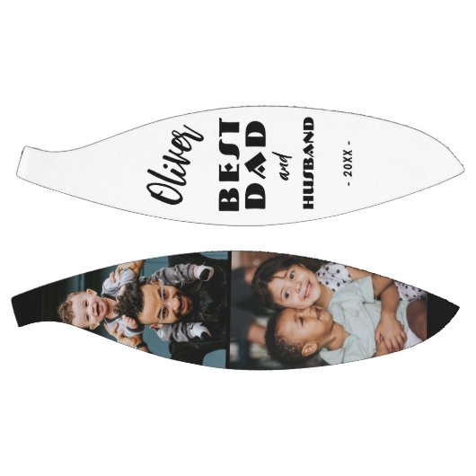 Beste vader en echtgenoot vader 2 Foto's Basketbal (Panelen)