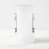 Beste vader - Funny Vaderdag Matglas Bierpul (Center)