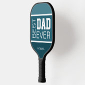 Beste vader gepersonaliseerd pickleball paddle (Links)