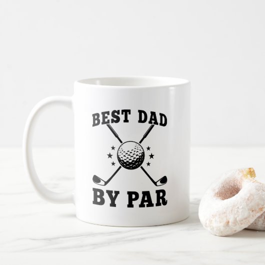 Beste Vader Golf Mok (Met donut)
