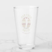 Beste vader Golfer, gepersonaliseerd Glas (Achterkant)