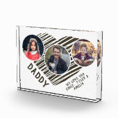 Beste vader Hart Vader Dag 3 Foto Collage (Rechts)