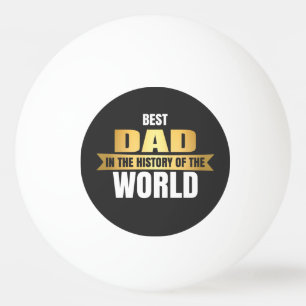Beste vader in de geschiedenis van de wereld pingpongballen