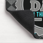 Beste vader in de wereld, gepatterd muismat (Hoek)