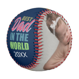 Beste vader in de wereld Vaderdag Gift Baseball