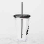 Beste vader in het hele melkgedeelte - Vaderdag Acryl Drinkbeker (Rechts)