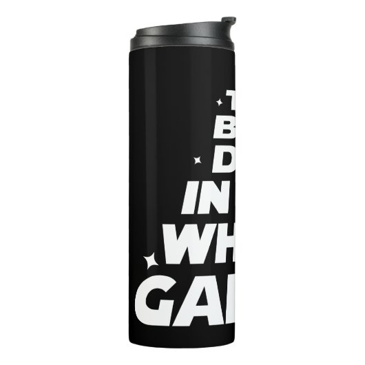 Beste vader in het hele melkgedeelte - Vaderdag Thermosbeker (Gedraaid links)