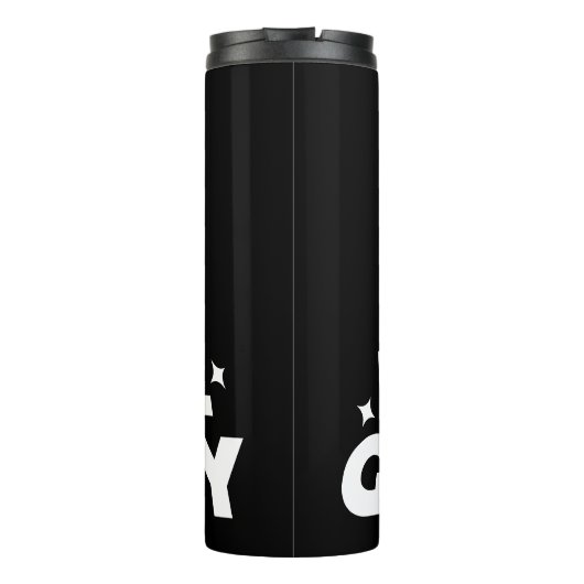 Beste vader in het hele melkgedeelte - Vaderdag Thermosbeker (Achterkant)