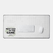 Beste vader in het spel Computer Desk Mat (Keyboard & Muis)