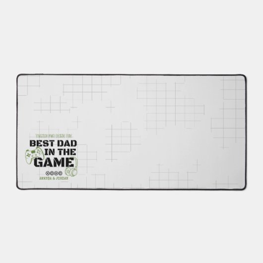 Beste vader in het spel Computer Desk Mat (Voorkant)