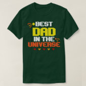 Beste vader in het universum t-shirt (Design voorkant)