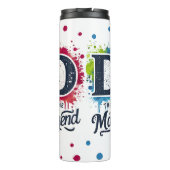 Beste vader: Man, mythe, legende Thermosbeker (Achterkant)