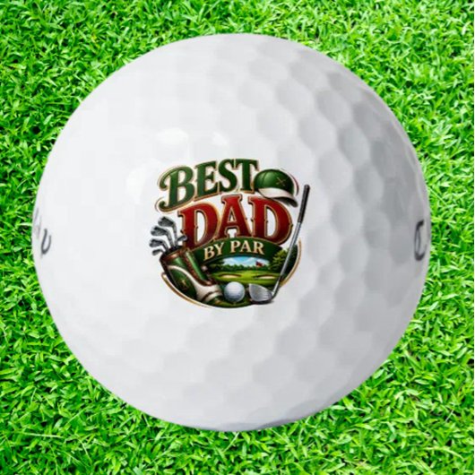 BESTE VADER MET PAR GOLFBALLEN