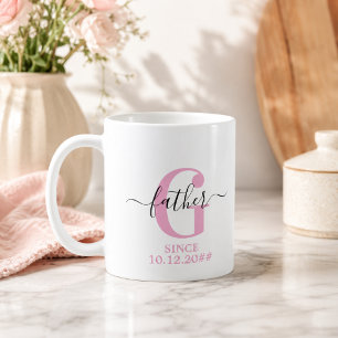 Beste Vader Monogram Gepersonaliseerde Vaderdag Koffiemok