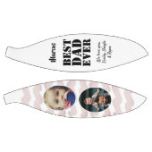 Beste vader ooit 2 Foto Collage Vader Dag Basketbal (Panelen)