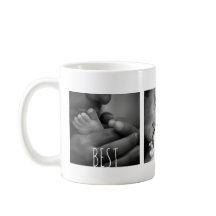 Beste vader ooit 3 foto gepersonaliseerd