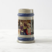 Beste vader ooit 5 foto collage Vaderdag Bierpul (Center)