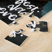 Beste vader ooit Aangepast Foto Vaderdag Verticaal Legpuzzel (Zijkant)