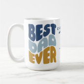 Beste vader ooit aangepast koffiemok (Links)